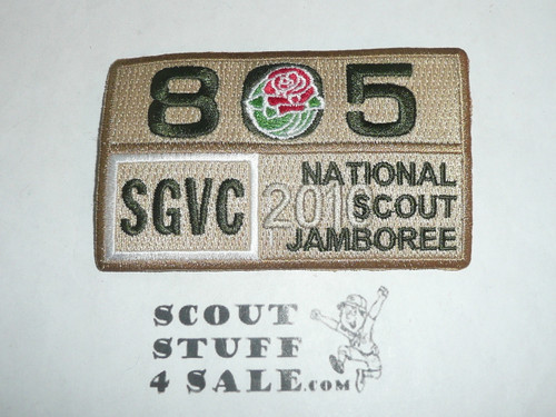 2010 National Jamboree JSP - San Gabriel Valley Council Troop 805 Patch