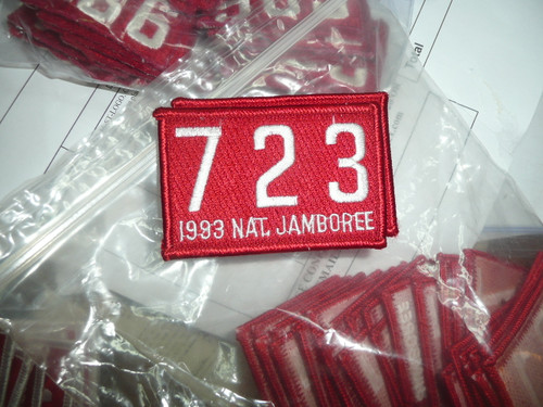 1993 National Jamboree JSP - San Gabriel Valley Council Troop 723 Patch