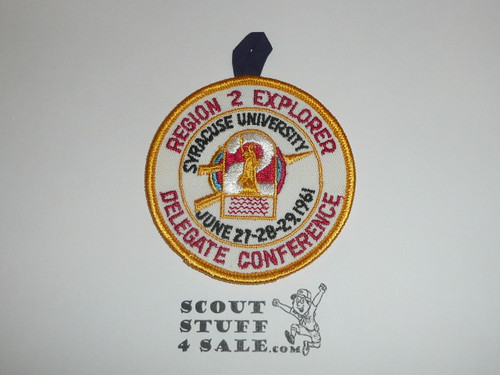 Region 2 1961 Explorer Delegate Conference Patch - Boy Scout