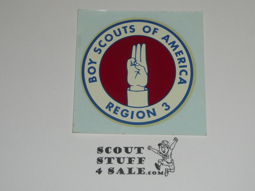 Region 3 Decal - Boy Scout