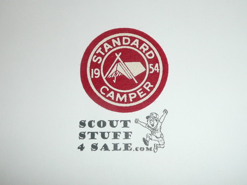 Region 3 1954 Standard Camper Felt Patch - Boy Scout