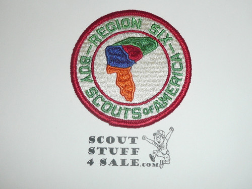 Region 6 R7 r/e Embroidered Patch - original