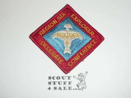 Region 6 1961 Explorer Delegate Conference Patch - Boy Scout