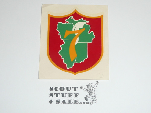 Region 7 Decal - Boy Scout