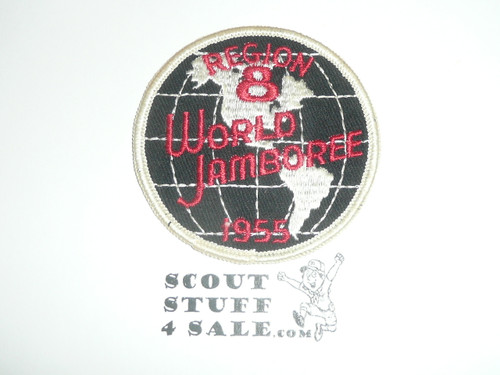 Region 8 1955 World Jamboree Contingent Patch