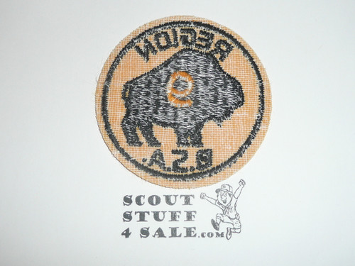 Region 9 R1 1969 REMAKE Felt Patch - Boy Scout
