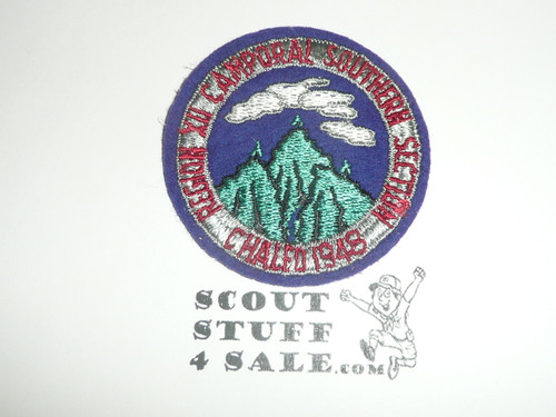 Region 12 1948 Camporal Felt Patch - Boy Scout