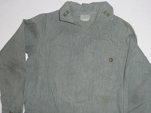 1940's Girl Scout Uniform Dress, 18" chest 34" waist 34" length, GSH26