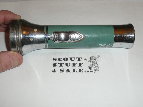 1940's Metal Girl Scout Flashlight