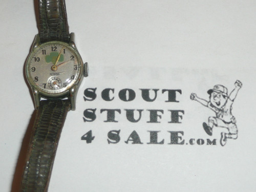 Vintage Girl Scout Nedana Wrist Watch, used, HC13