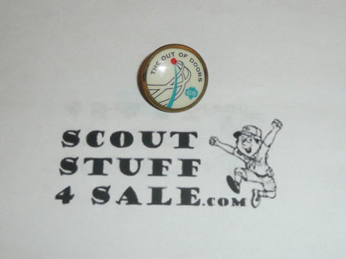 1970's Girl Scout Challenge of The Out of Doors Pin