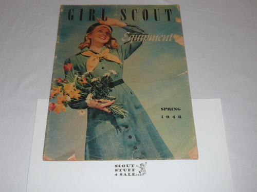 Girl Scout Equipment Catalog, Spring 1948