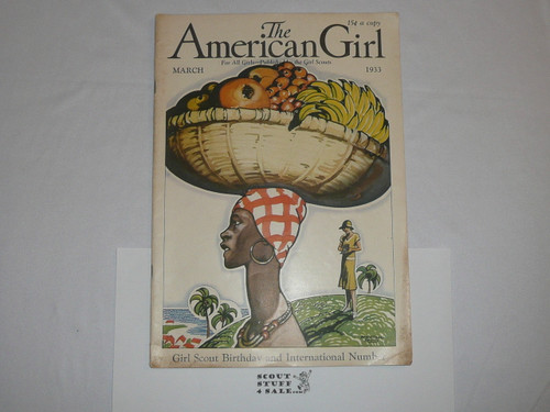 American Girl Magazine, Girl Scout, March 1933