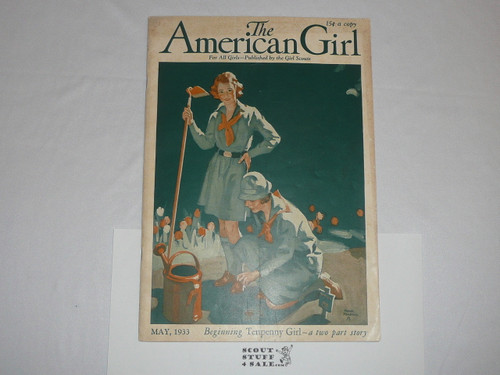 American Girl Magazine, Girl Scout, May 1933