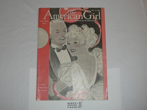 American Girl Magazine, Girl Scout, January 1940
