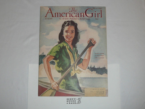 American Girl Magazine, Girl Scout, August 1943