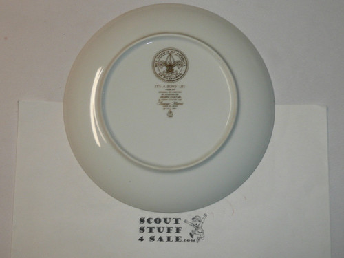 Joseph Csatri "Its a Boys' Life", 8" Decorative China Plate