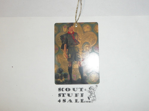 Hallmark Christmas Tree Decoration, Norman Rockwell "Tomorrow's Leader", 1997