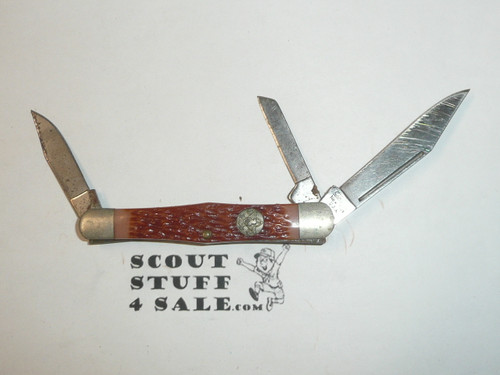 Boy Scout Whittler's Knife, Camellus Manufacturer, lite use (PAT8)