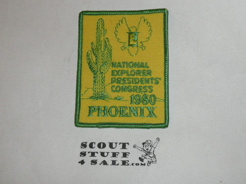 1980 National Explorer Presidents' Congress Patch
