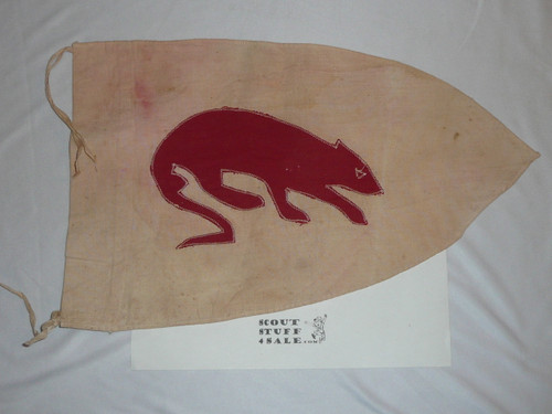 Early Otter Patrol Flag, used