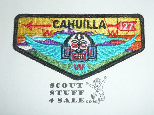 Order of the Arrow Lodge #127 Cahuilla s1a Flap Patch, variety