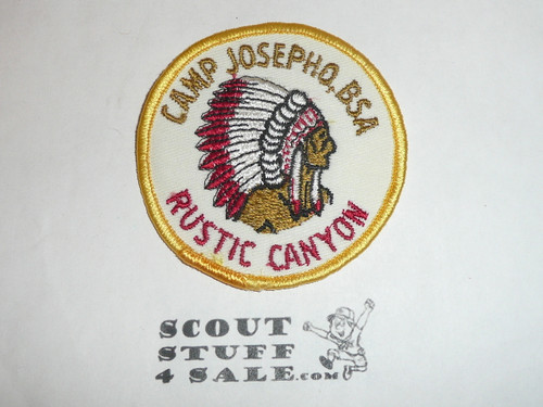 1960's Camp Josepho Patch, yellow bdr