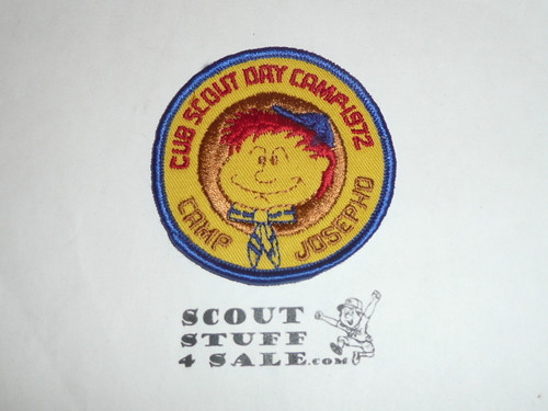 1972 Camp Josepho Cub Scout Camp Patch
