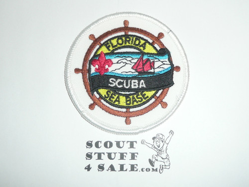 Florida High Adventure Sea base Patch, Scuba