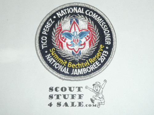 2013 National Jamboree Tico Perez National Commissioner Patch