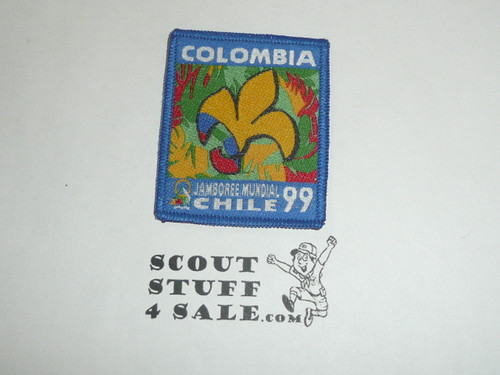 1999 Boy Scout World Jamboree Columbia Contingent Patch