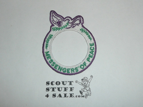 2007 Boy Scout World Jamboree World Crest surround Messengers of Peace Patch