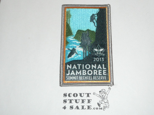 2013 National Jamboree Special VIP Patch, embroidered rolled edge