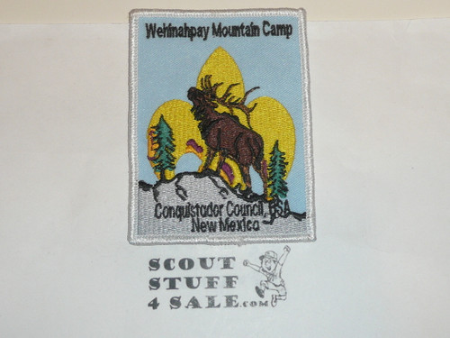 Wehinahpay Mountain Camp Patch, Conquistador Council