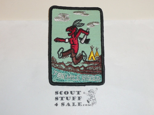 Ten Mile River Camp Patch, Greater New York Councils, Running Indian