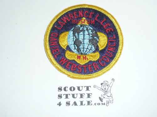Lawrence Lee Scout Museum Patch, Daniel Webster Council