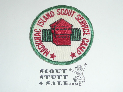 Mackinac Island Scout Service Camp c/e twill Patch