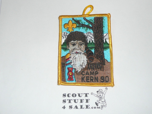 Camp Kern Patch, 1990, Southern Sierra Council