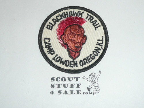 Camp Lowden Blackhawk Trail Patch, Blackhawk Area Council