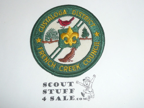 Custaloga District Patch, French Creek Council