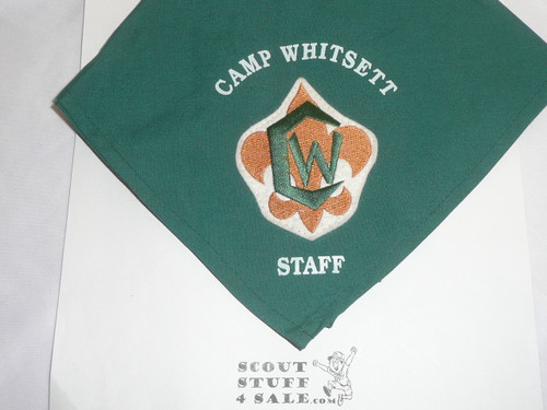 1990's Camp Whitsett STAFF Neckerchief, Western Los Angeles County Council