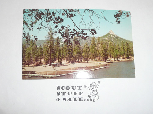 1970's Camp Whitsett Postcard, Lake Ida and Sentinel Peak