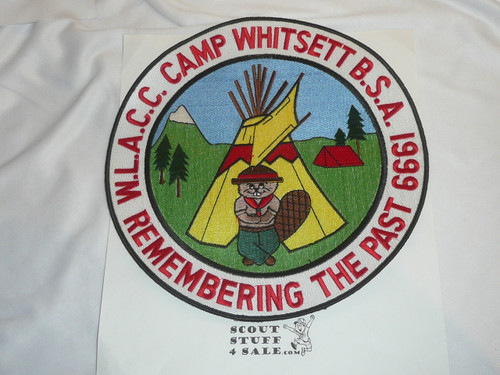 1999 Camp Whitsett Back/Jacket Patch - Scout