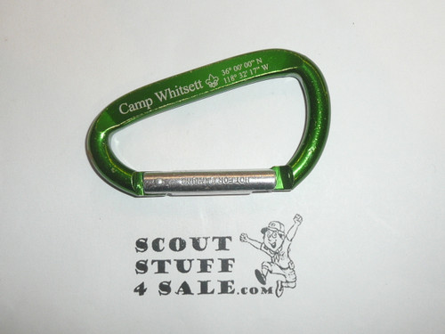 1980's Camp Whitsett Carabiner