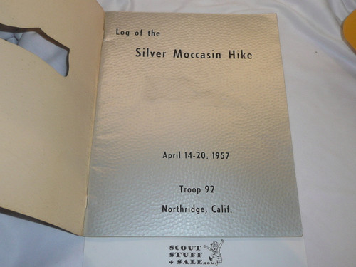 Camp Whitsett 1957 Silver Moccasin HAT Trek Report, San Fernando Valley Council