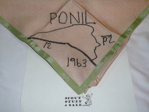 Philmont Scout Ranch 1963 Ponil Ranger Neckerchief