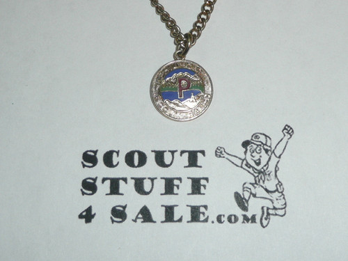 Philmont Scout Ranch, Tie Bar with enameled Pendant