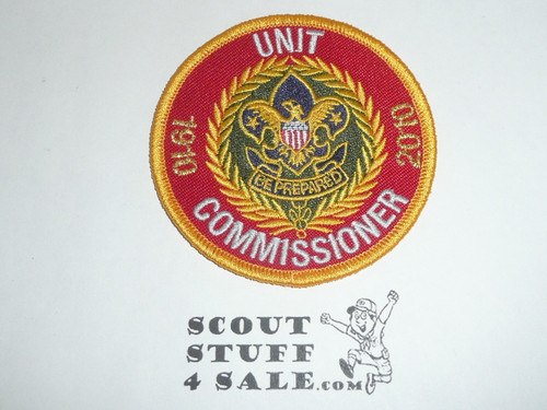 Unit Commissioner Patch, 2010, 100th Anniversary