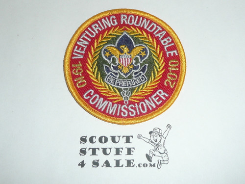 Venturing Roundtable Commissioner Patch, 2010, 100th Anniversary