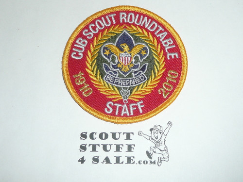 Cub Scout Roundtable Staff Patch, 2010, 100th Anniversary